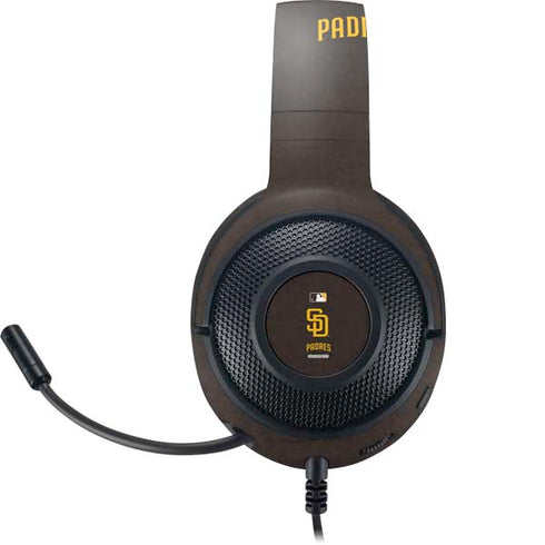 MLB San Diego Padres - Solid Distressed Razer Kraken X Skin